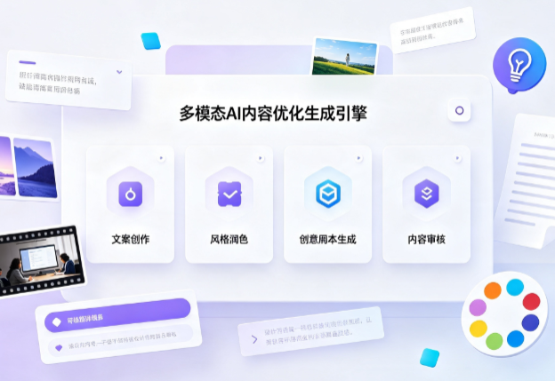 新沂市AI智能内容优化创新 多模态生成技术丰富数字内容创作生态
