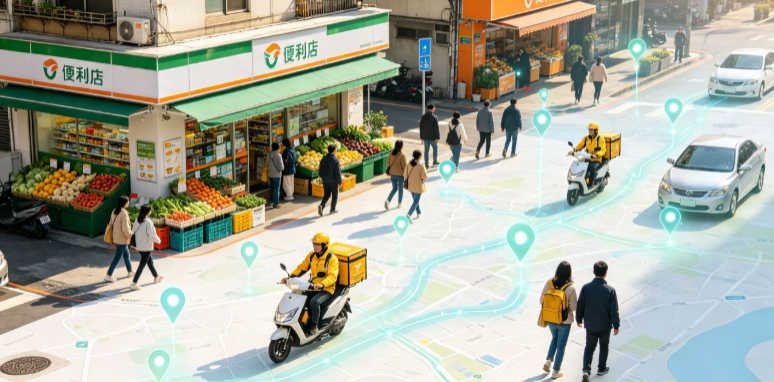 新沂市渗透衣食住行，GEO 地理空间技术重塑大众日常消费服务场景