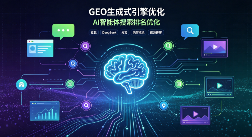 新沂市GEO 浪潮来袭：生成式引擎优化崛起，创作者争抢豆包、DeepSeek、元宝智能体流量入口